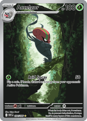 Accelgor - White Flare - 094/086
