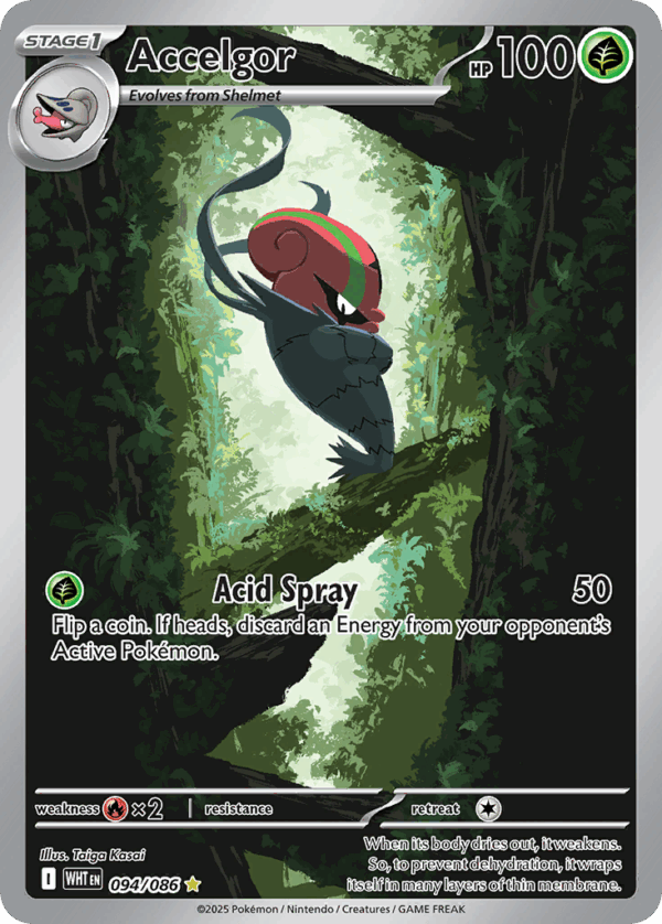 Accelgor - White Flare - 094/086