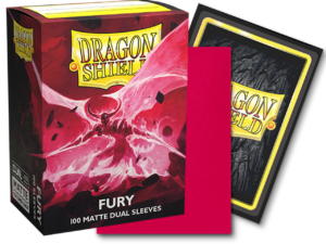 Dragon Shield Dual Matte Sleeves - Fury (100)