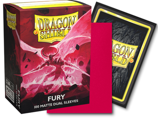 Dragon Shield Dual Matte Sleeves - Fury (100)