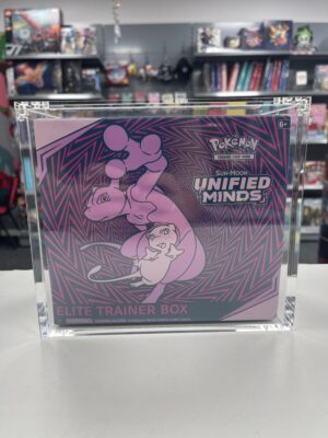 Pokémon TCG Unified Minds Elite Trainer Box (Including Acrylic Elite Trainer Box Case)