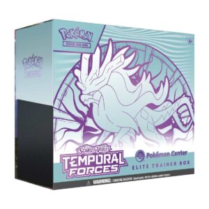 Pokémon TCG Scarlet & Violet Temporal Forces Pokemon Center Elite Trainer Box - Walking Wake