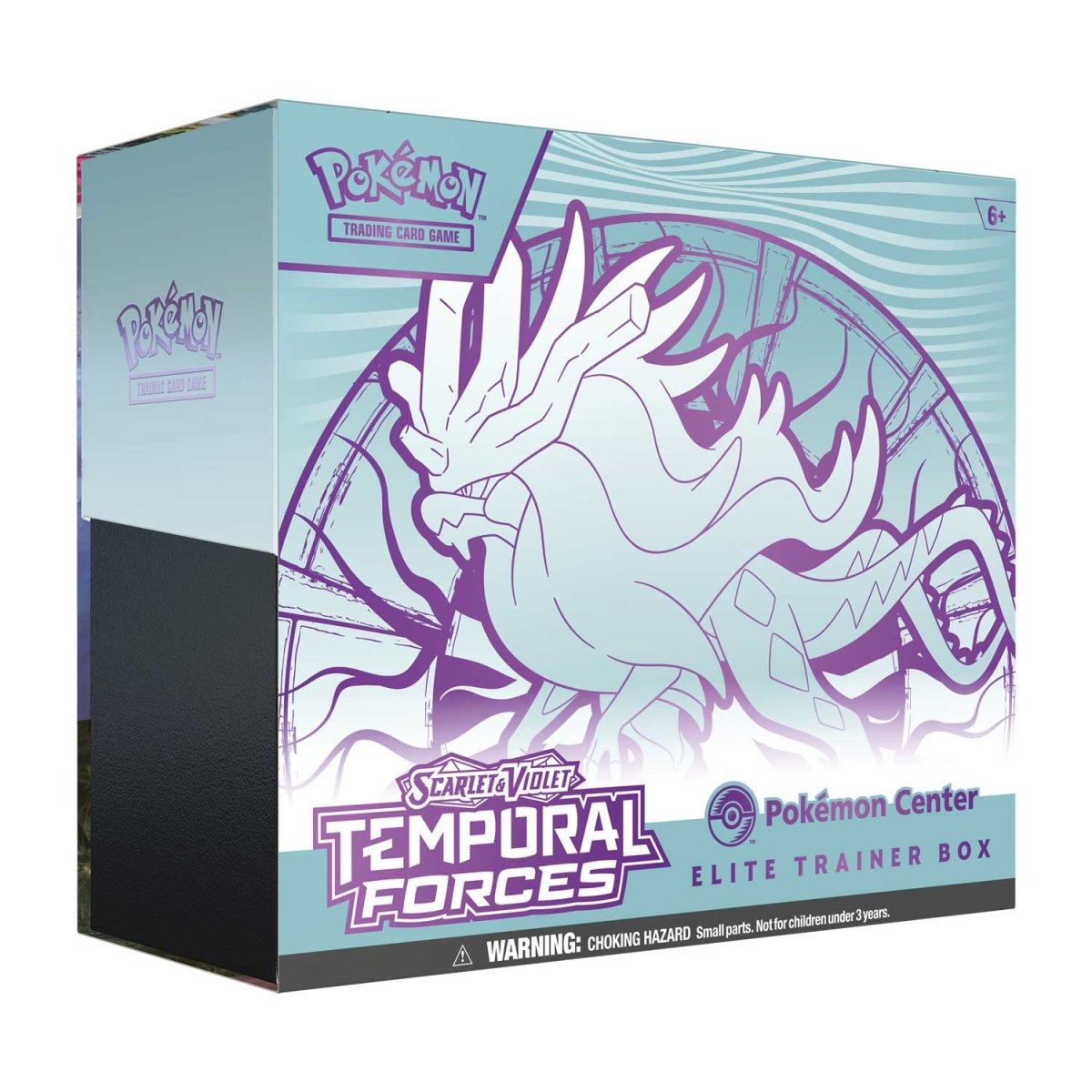 Pokémon TCG Scarlet & Violet Temporal Forces Pokemon Center Elite Trainer Box - Walking Wake