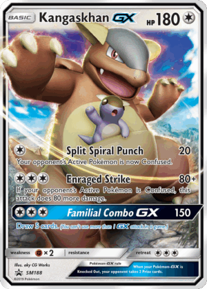 Kangaskhan-GX - SM Black Star Promos - SM/188 (Jumbo) (HP)