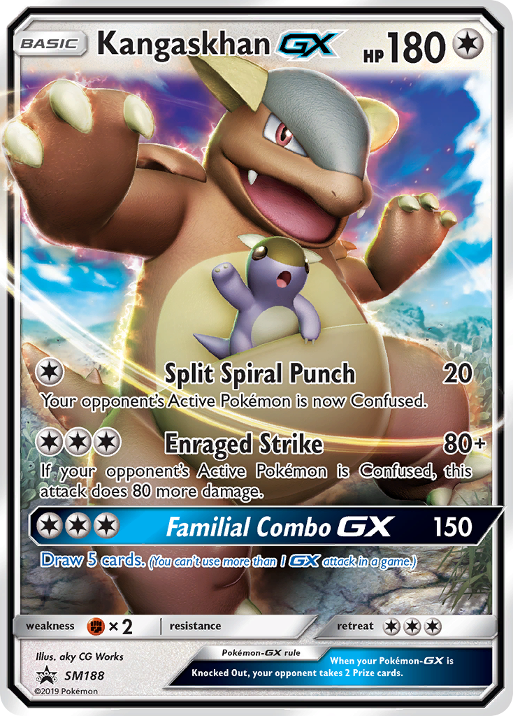Kangaskhan-GX - SM Black Star Promos - SM/188 (Jumbo) (HP)