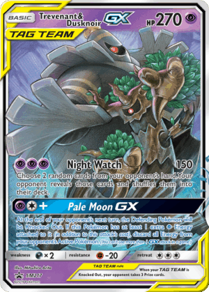 Trevenant & Dusknoir-GX - SM Black Star Promos - SM217/248