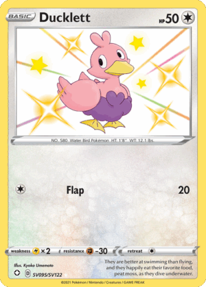 Ducklett - Shining Fates Shiny Vault - SV095/SV122