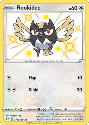 Rookidee - Shining Fates Shiny Vault - SV101/SV122