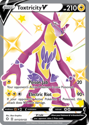Toxtricity V - Shining Fates Shiny Vault - SV112/122
