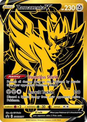 Zamazenta V - SWSH Black Star Promos - SWSH077/307
