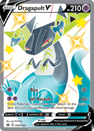 Dragapult V - SWSH Black Star Promos - SWSH096/307