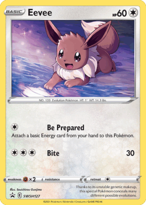 Eevee - SWSH Black Star Promos - SWSH127