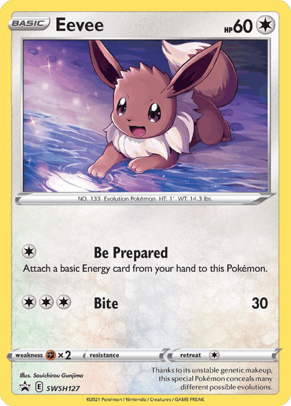Eevee - SWSH Black Star Promos - SWSH127