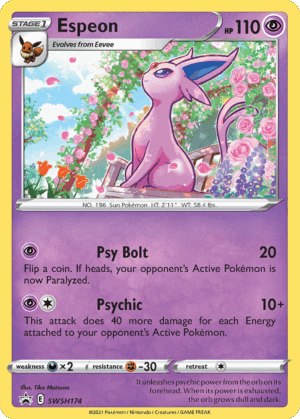 Espeon - SWSH Black Star Promos - SWSH174/307