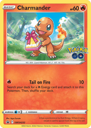 Charmander - SWSH Black Star Promos - SWSH232