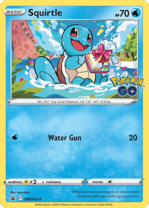 Squirtle - SWSH Black Star Promos - SWSH233