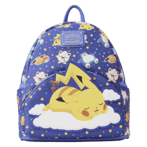 Loungefly - Sleeping Pikachu and Friends Mini Backpack