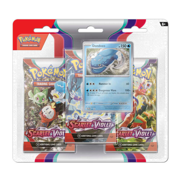 Pokémon TCG Scarlet & Violet Base Set Triple Blister - Dondozo