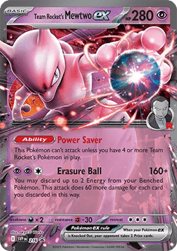 Team Rocket's Mewtwo EX - Scarlet & Violet Black Star Promos - SVP 216 (Unsealed)