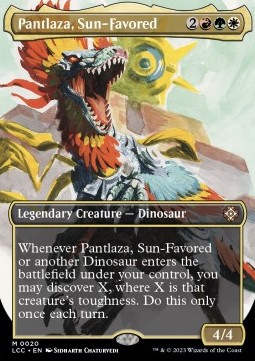 Magic The Gathering The Lost Caverns of Ixalan: Extras - Pantlaza, Sun-Favored - M 0020