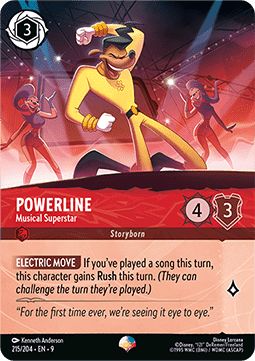 Lorcana - Powerline (Musical Superstar) - Fabled - 215/204