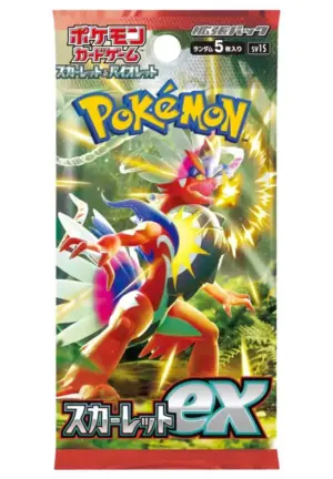 Pokémon TCG Scarlet ex Booster Pack - Japanese