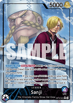 Sanji - Legacy of the Master - OP12-041 (Alt Art)