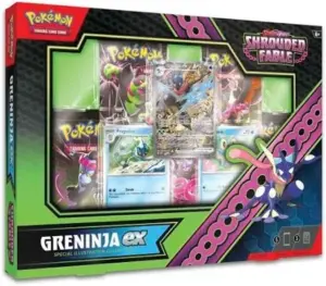 Pokémon TCG Shrouded Fable Greninja ex Special Illustration Collection