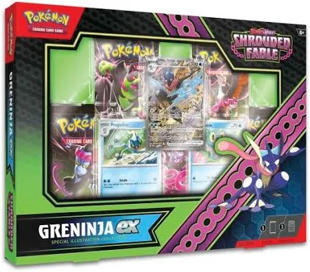 Pokémon TCG Shrouded Fable Greninja ex Special Illustration Collection