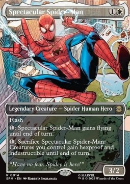 Magic The Gathering Marvel's Spider-Man - Spectacular Spider-Man - R 0014 (Foil)
