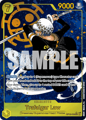 Trafalgar Law - Royal Blood - OP10-119 (Alt Art)