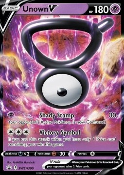 Unown V - Sword & Shield Black Star Promo - SWSH300