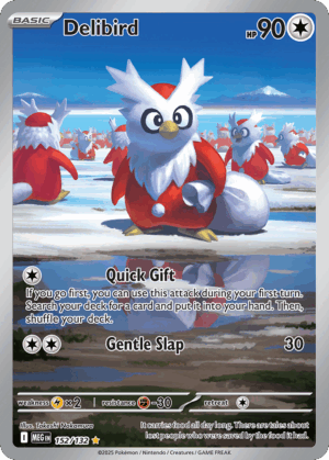 Delibird - Mega Evolution - 152/132