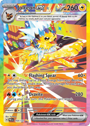 Jolteon ex - Prismatic Evolutions - 153/131