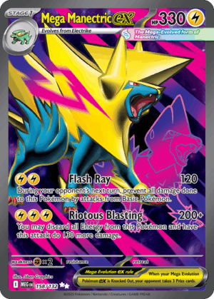 Mega Manectric ex - Mega Evolution - 158/132
