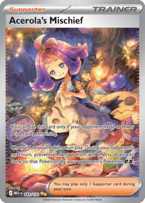 Acerola's Mischief - Mega Evolution - 183/132