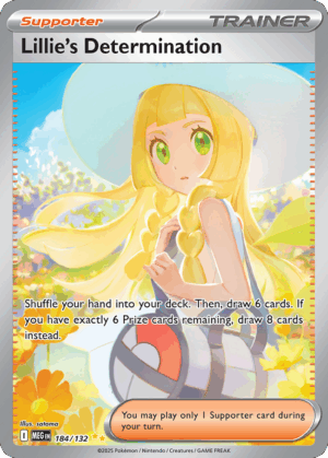 Lillie's Determination - Mega Evolution - 184/132