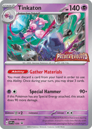 Tinkaton - Scarlet & Violet Black Star Promos - SVP 020