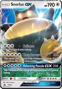 Snorlax GX - SM Black Star Promos - SM05/248 (MP)