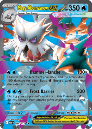 Mega Abomasnow ex - Mega Evolution - 036/132