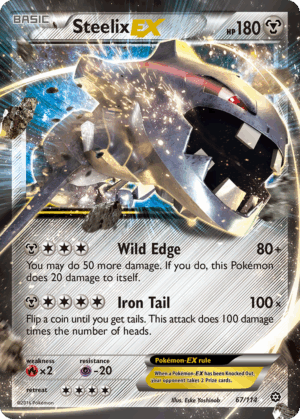Steelix-EX - Steam Siege - 67/114 (LP)