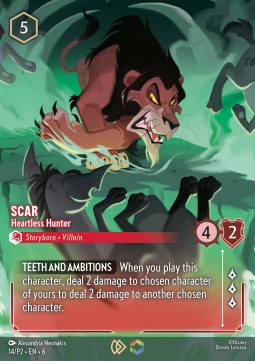 Scar - Heartless Hunter - Promos Year 2 - 14/P2 (Holo)
