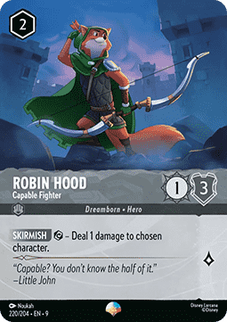 Robin Hood - Capable Fighter - 220/204 - Fabled (Epic)