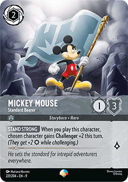 Mickey Mouse - Standard Bearer - 221/204 - Fabled (Epic)