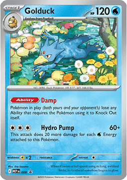 Golduck - Black Star Promos - MEP 008 (Unsealed)
