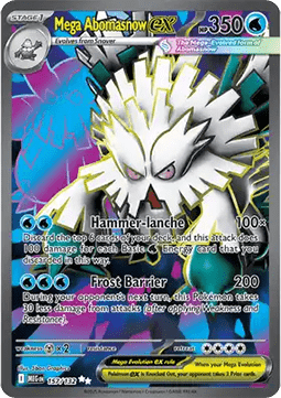 Mega Abomasnow ex - Mega Evolutions- 157/132