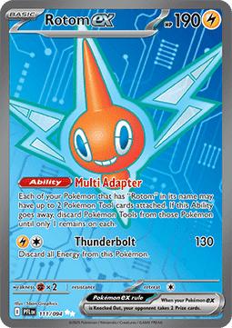 Rotom ex - Phantasmal Flames - 111/094
