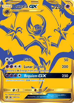 Lunala-GX - SM Black Star Promos - SM103a/248