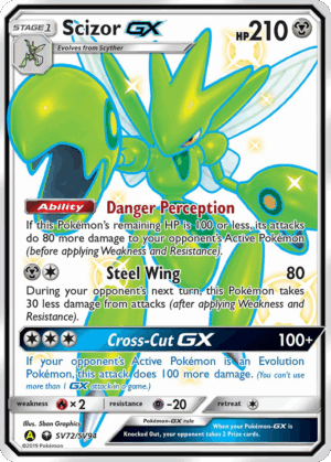 Scizor-GX - Hidden Fates Shiny Vault - SV72/94