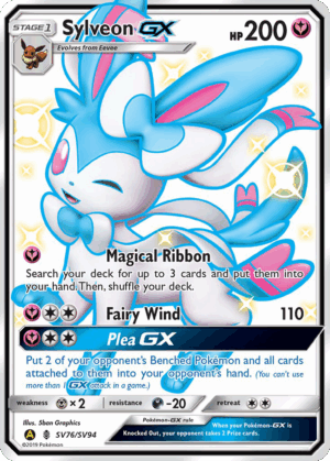 Sylveon-GX - Hidden Fates Shiny Vault - SV76/94